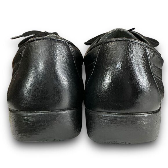 SAS Mens Black Amigo Pebbled Leather Dress Casual Shoes Men’s Size 9 1/2 - Picture 2 of 7